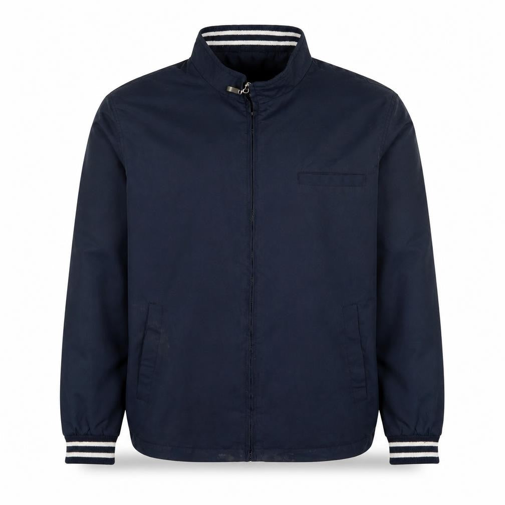 Clark UK Mens Blue Bomber Jacket Jacket Size M Zip