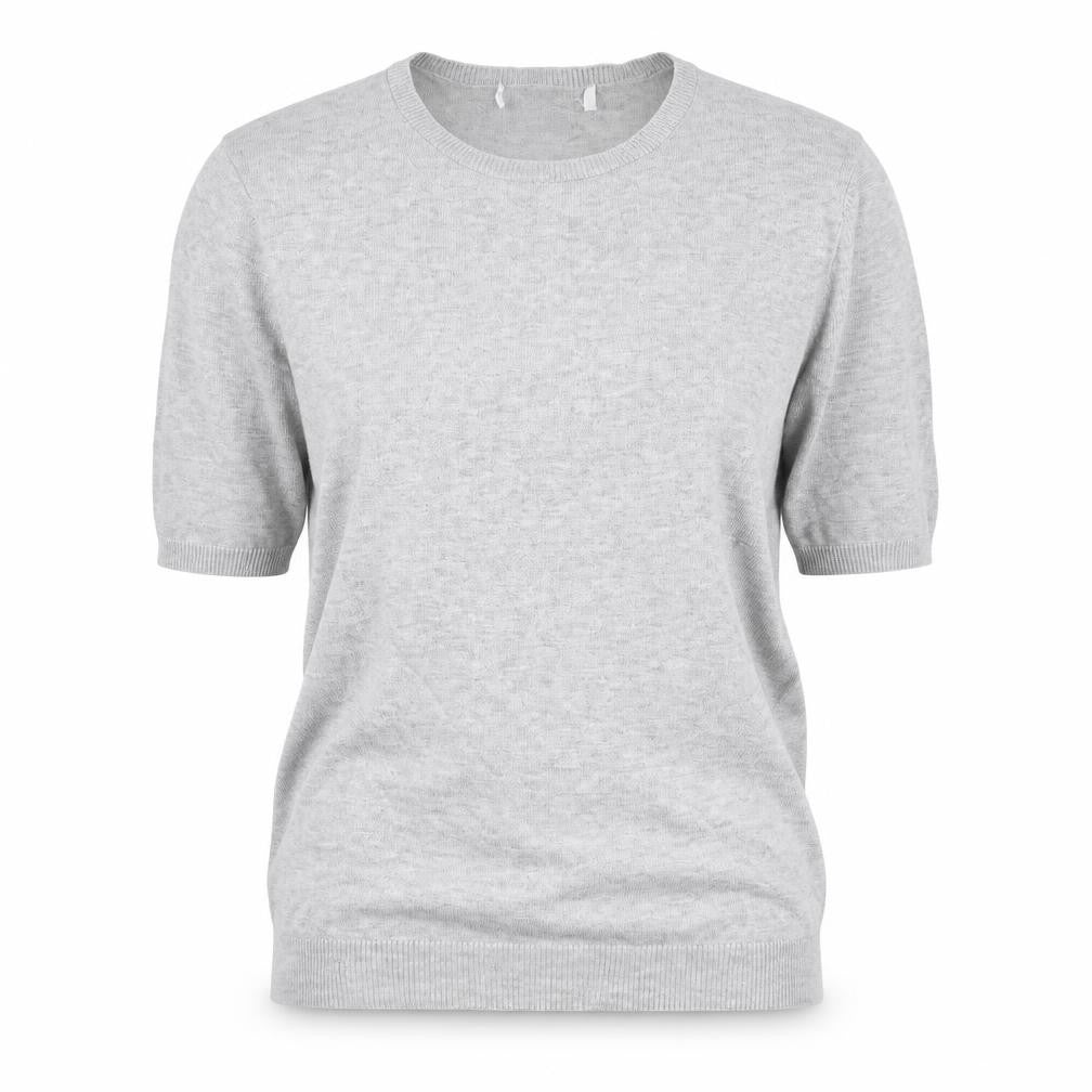 Marks and Spencer Womens Grey Round Neck Acrylic Pullover Jumper Size XS