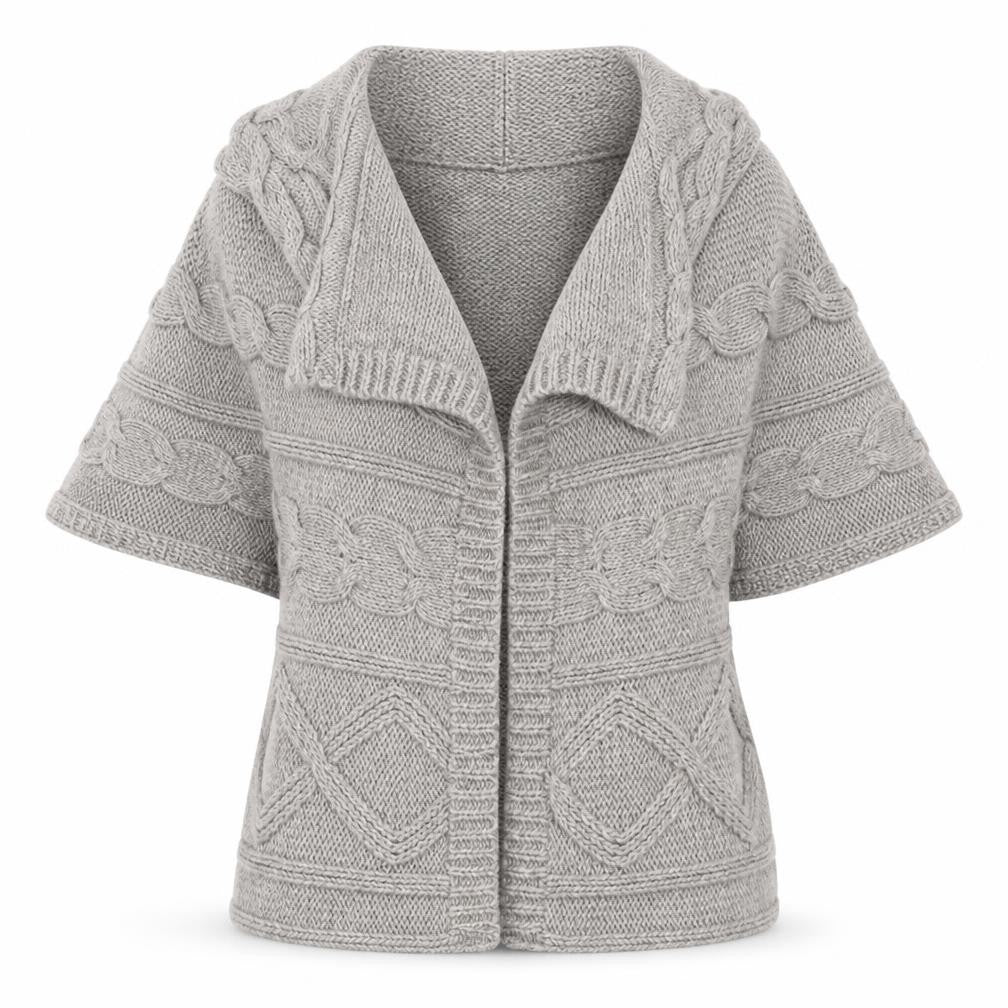 Marks and Spencer Womens Brown Roll Neck Acrylic Cardigan Jumper Size 16