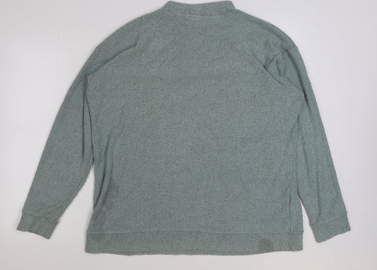 PINK Womens Black Cotton Pullover Sweatshirt Size L Pullover