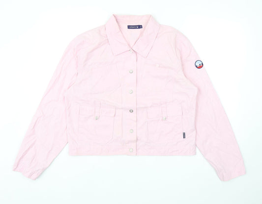 Lapagayo Womens Pink Jacket Size 14 Snap