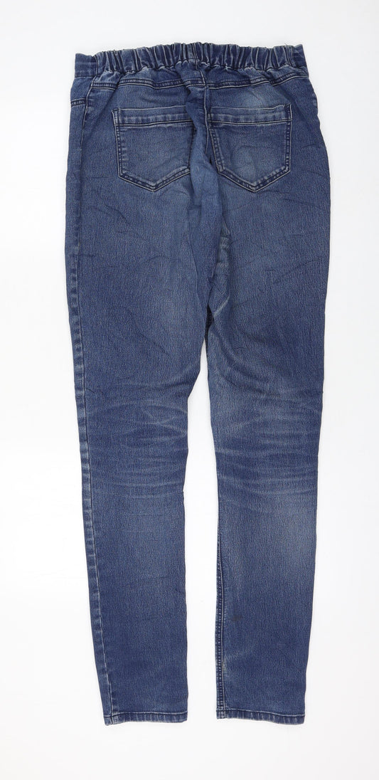 Its Denim Womens Blue Cotton Jegging Jeans Size S L33 in Regular