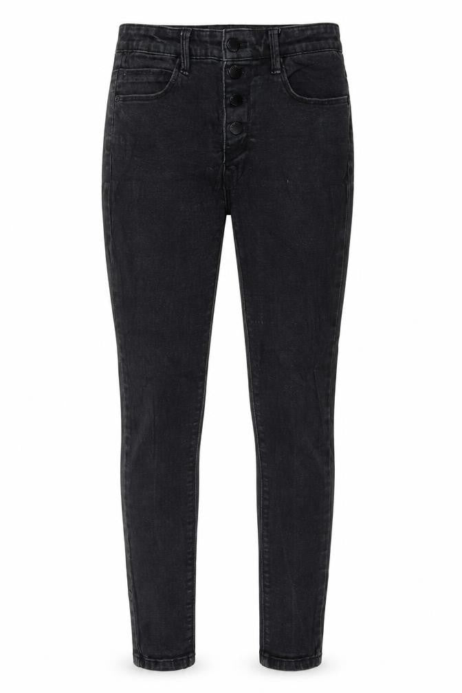 Basic Eve Womens Black Cotton Skinny Jeans Size 26 in L27 in Regular Zip