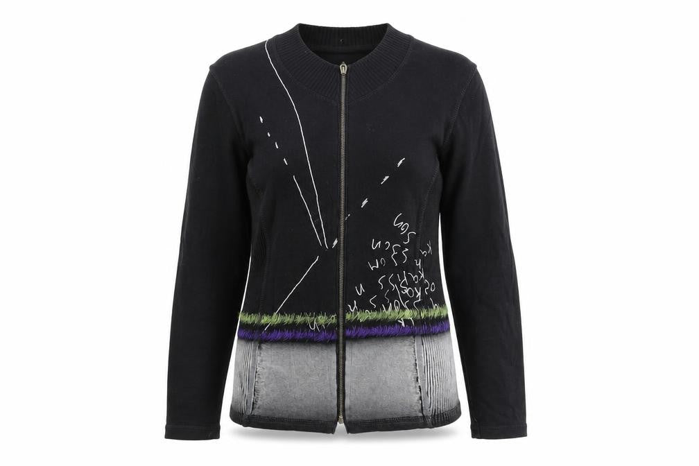 Kalisson Womens Black Jacket Size S Zip