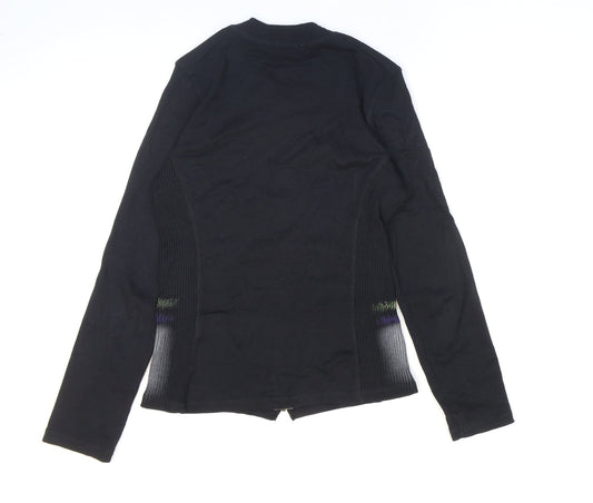 Kalisson Womens Black Jacket Size S Zip