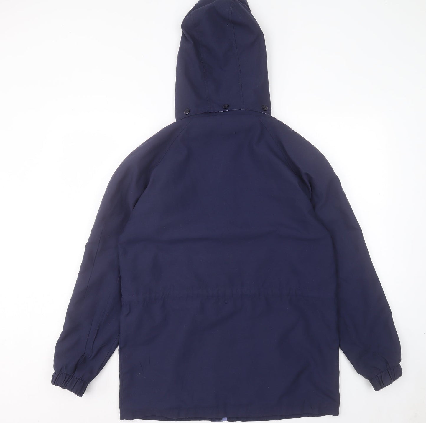 STATURE Womens Blue Jacket Coat Size 10 Zip