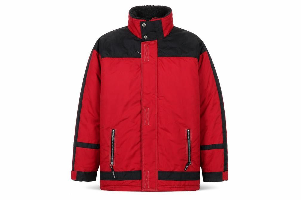 PSC Mens Red Jacket Coat Size M Zip