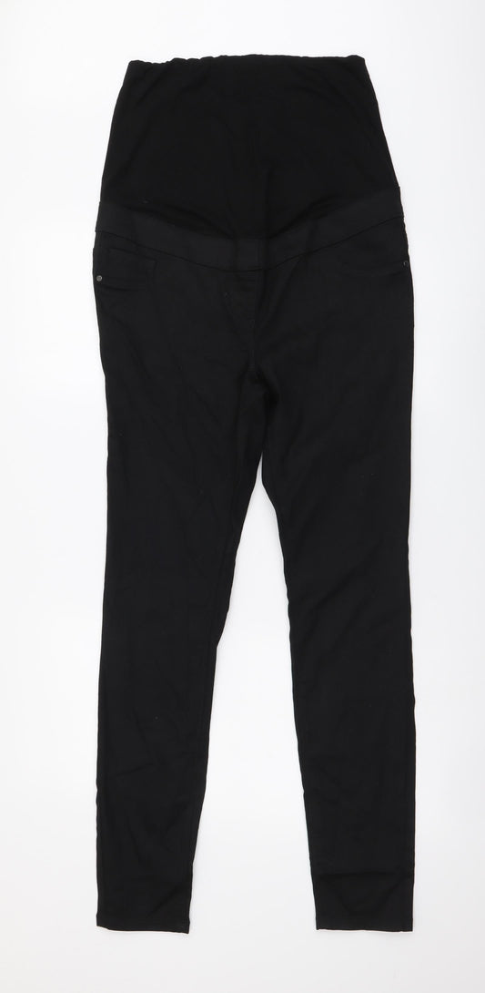 Preworn Womens Black Cotton Jegging Leggings Size 34 in L31 in