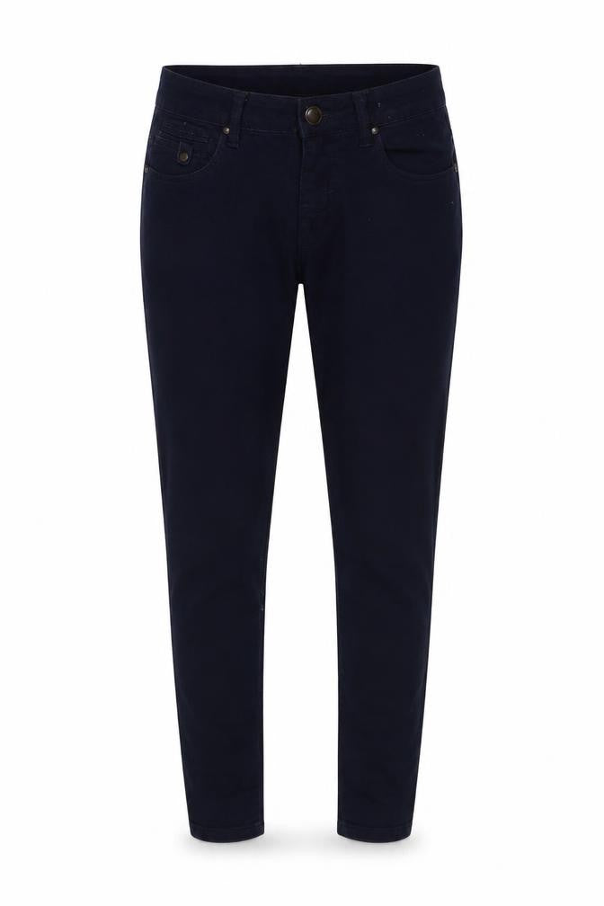 YESYES Womens Blue Cotton Skinny Jeans Size 10 L27 in Regular Button