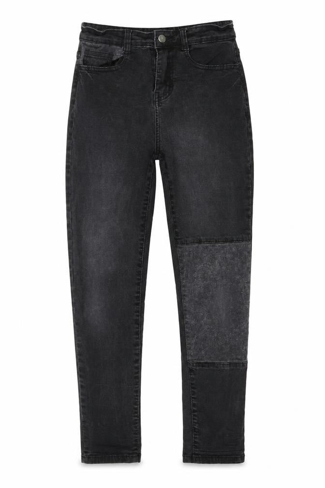 Urban Bliss Womens Black Cotton Skinny Jeans Size 8 L25 in Regular Zip