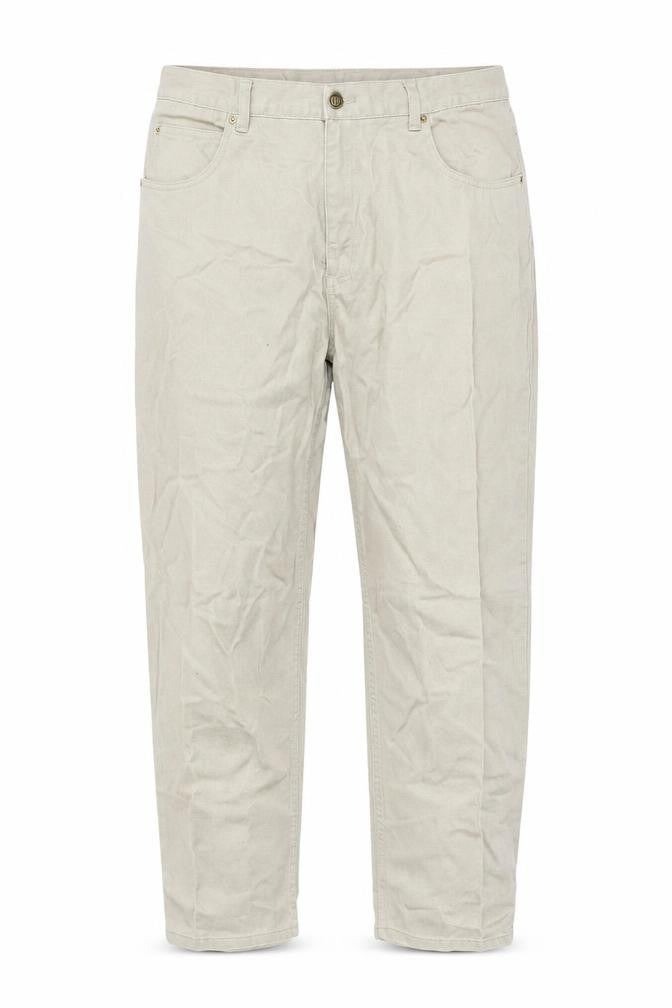 Mackays Womens Beige Cotton Mom Jeans in L29 in Regular Zip Size 36