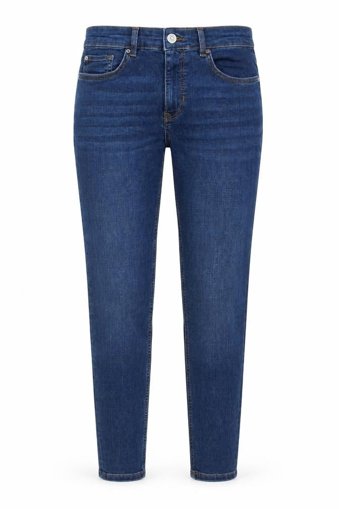 Preworn Womens Blue Polyester Skinny Jeans Size 30 in L28 in Regular Zip