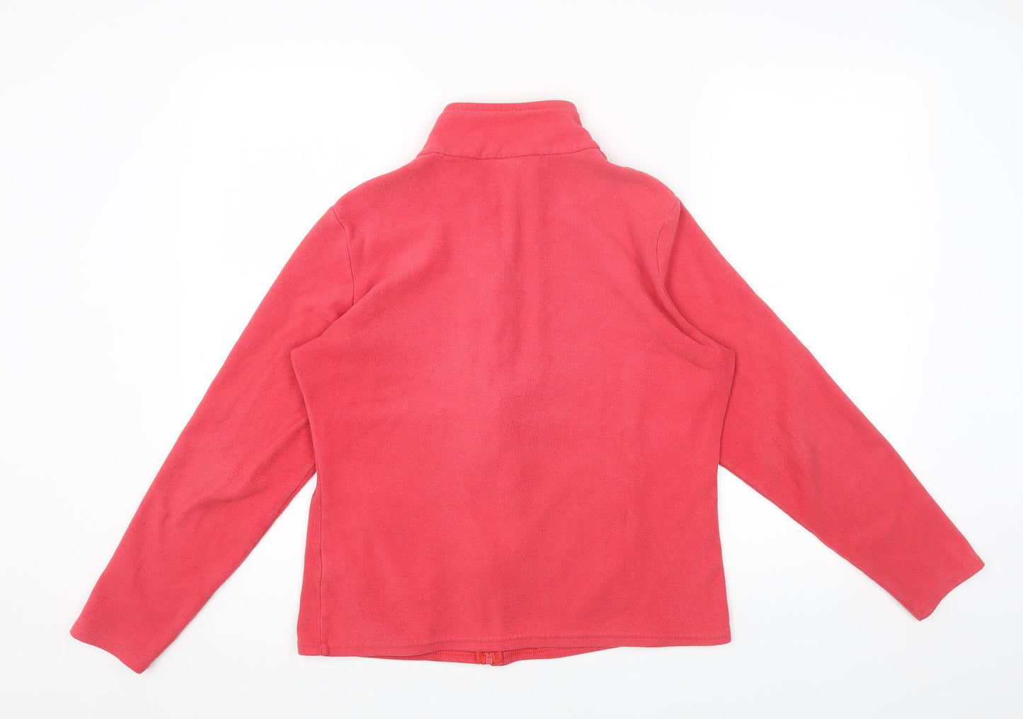 Marks and Spencer Womens Red Jacket Size 16 Zip