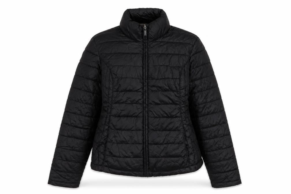 Lettie Lovers Womens Black Jacket Size M Zip