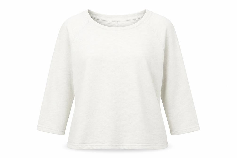 Marks and Spencer Womens Grey Round Neck Cotton Pullover Jumper Size 12