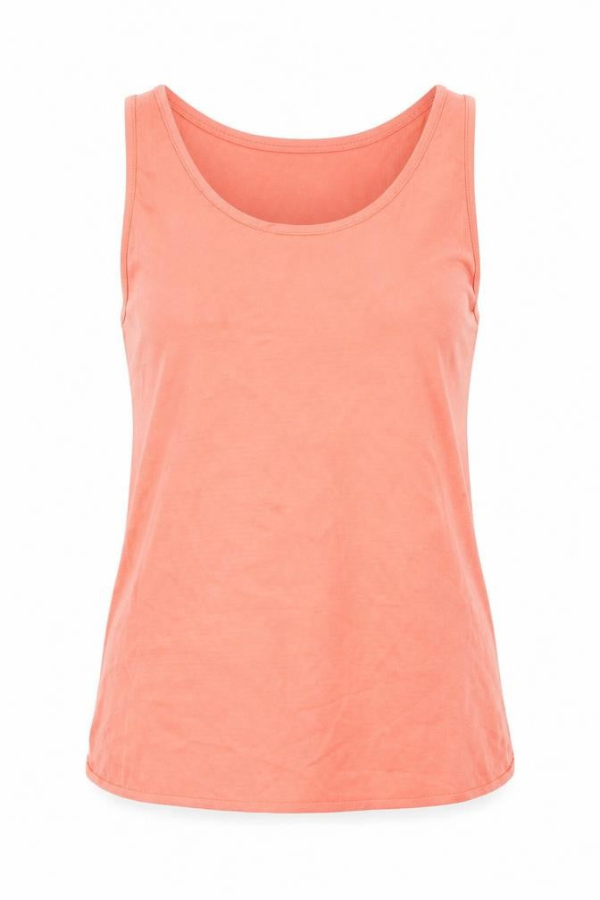 Marks and Spencer Womens Pink Polyester Basic Tank Size 10 Boat Neck