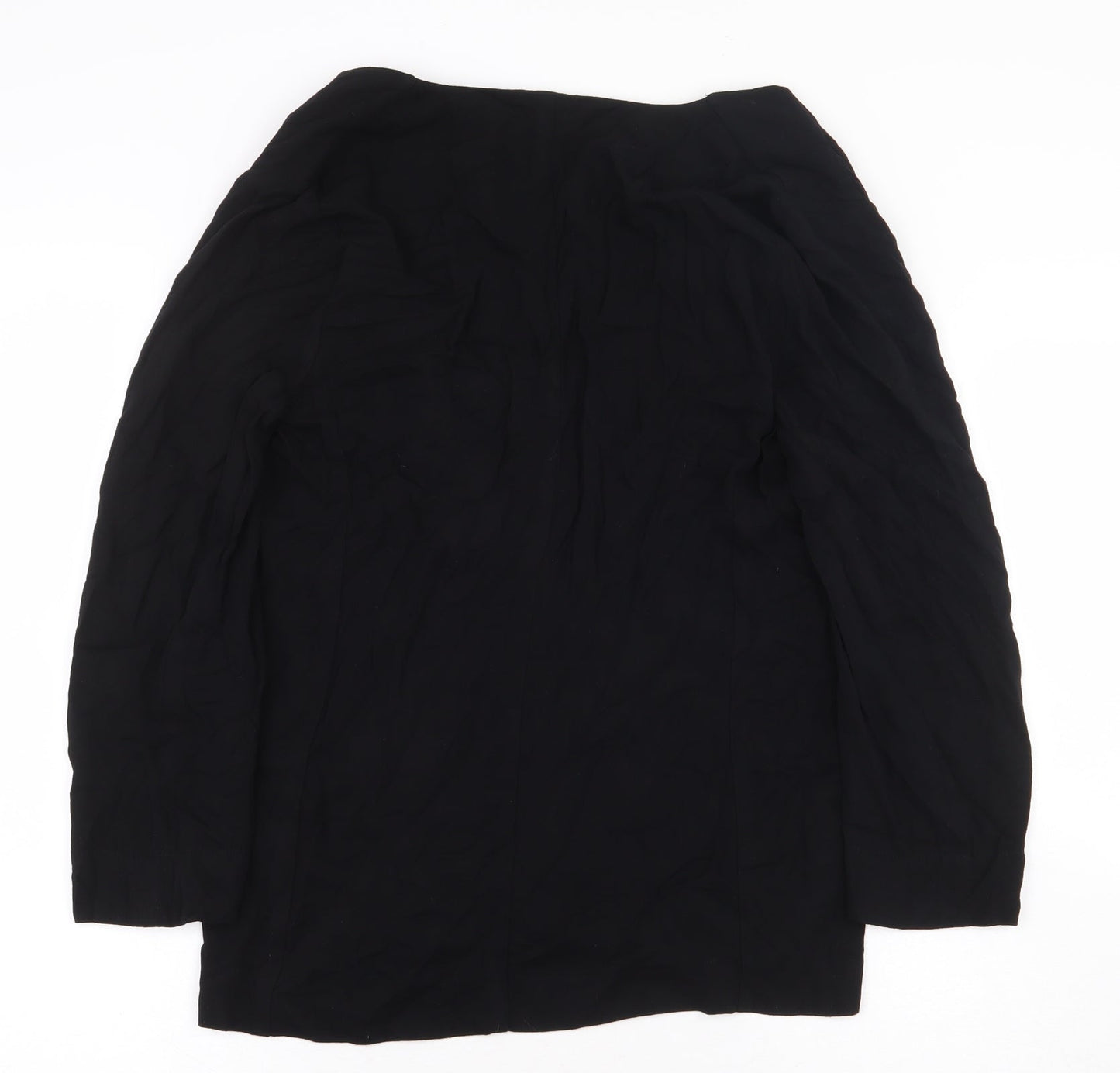 Oasis Womens Black Jacket Blazer Size 10 Button