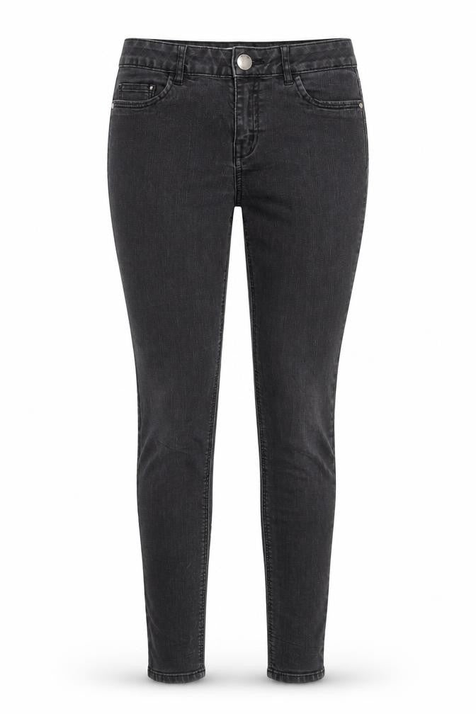 George Womens Black Cotton Skinny Jeans Size 10 L27 in Regular Zip