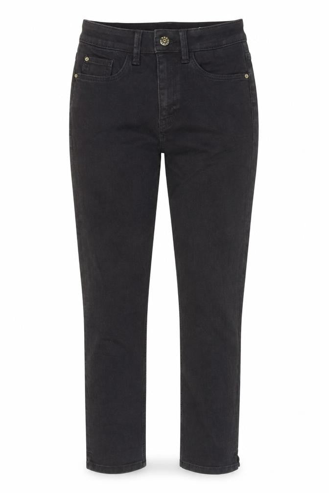 Marks and Spencer Womens Black Cotton Skinny Jeans Size 6 L21 in Regular Zip