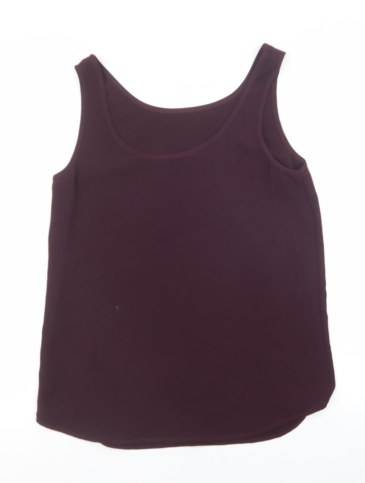 NEXT Womens Purple Nylon Basic Tank Size 6 Scoop Neck