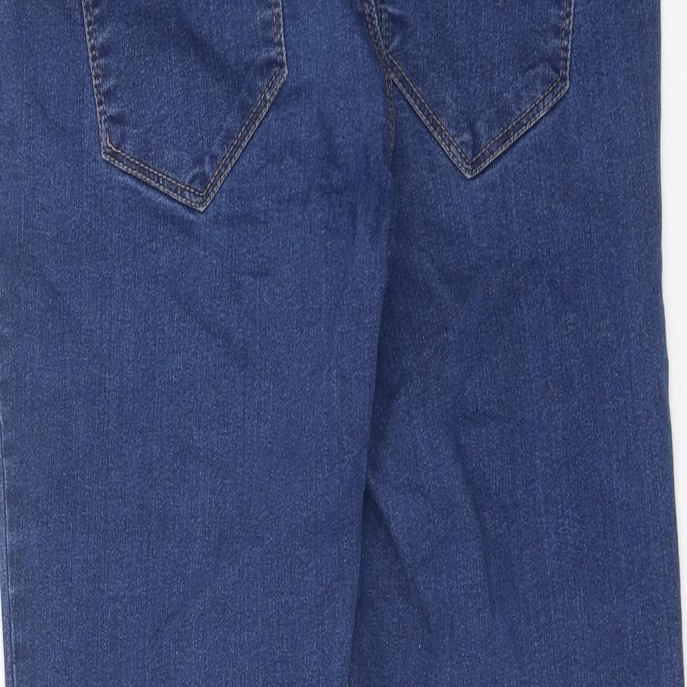 Dorothy Perkins Womens Blue 100% Cotton Skinny Jeans Size 10 L29 in Regular