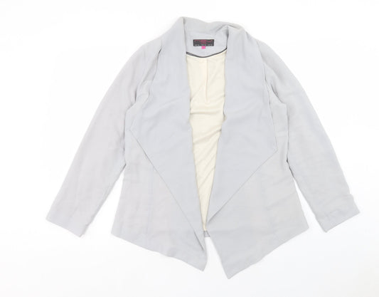 New Look Womens Grey Jacket Size 10