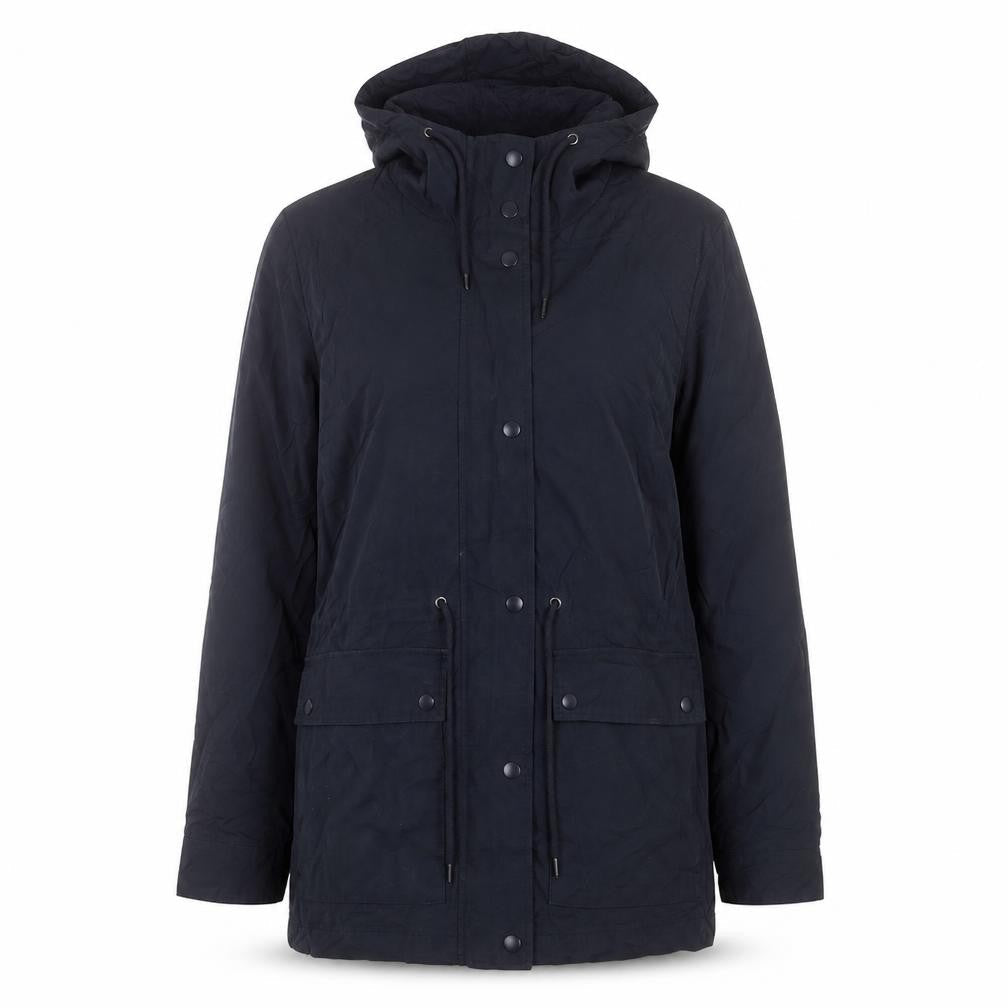 Marks & Spencer Womens Blue Jacket Coat Size 6 Zip