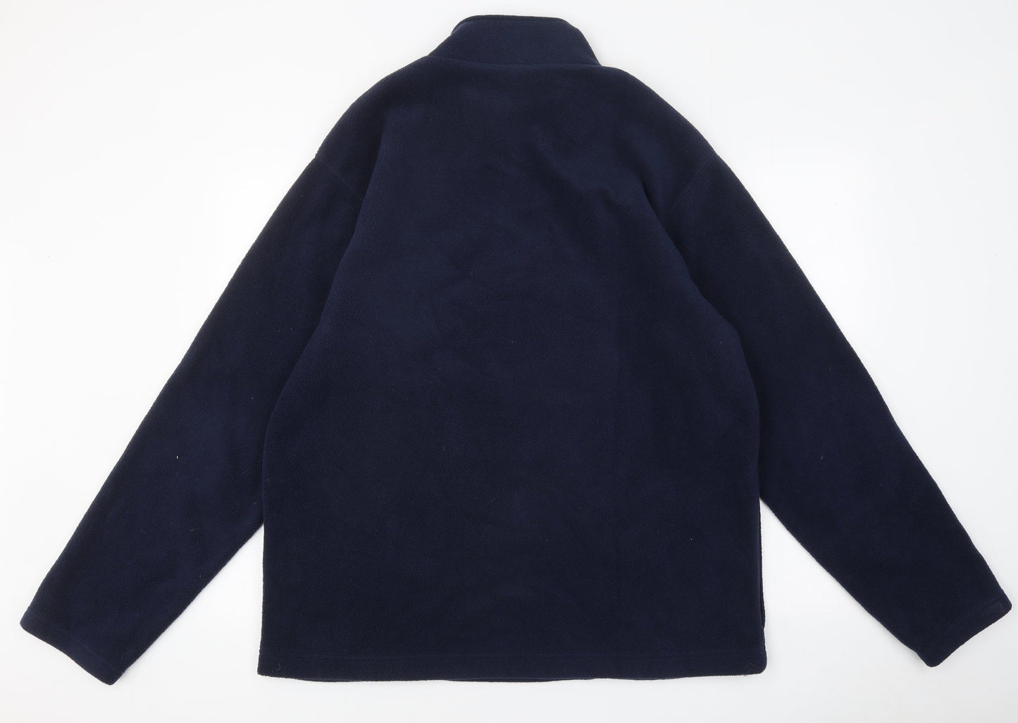 Preworn Mens Blue Polyester Pullover Sweatshirt Size L
