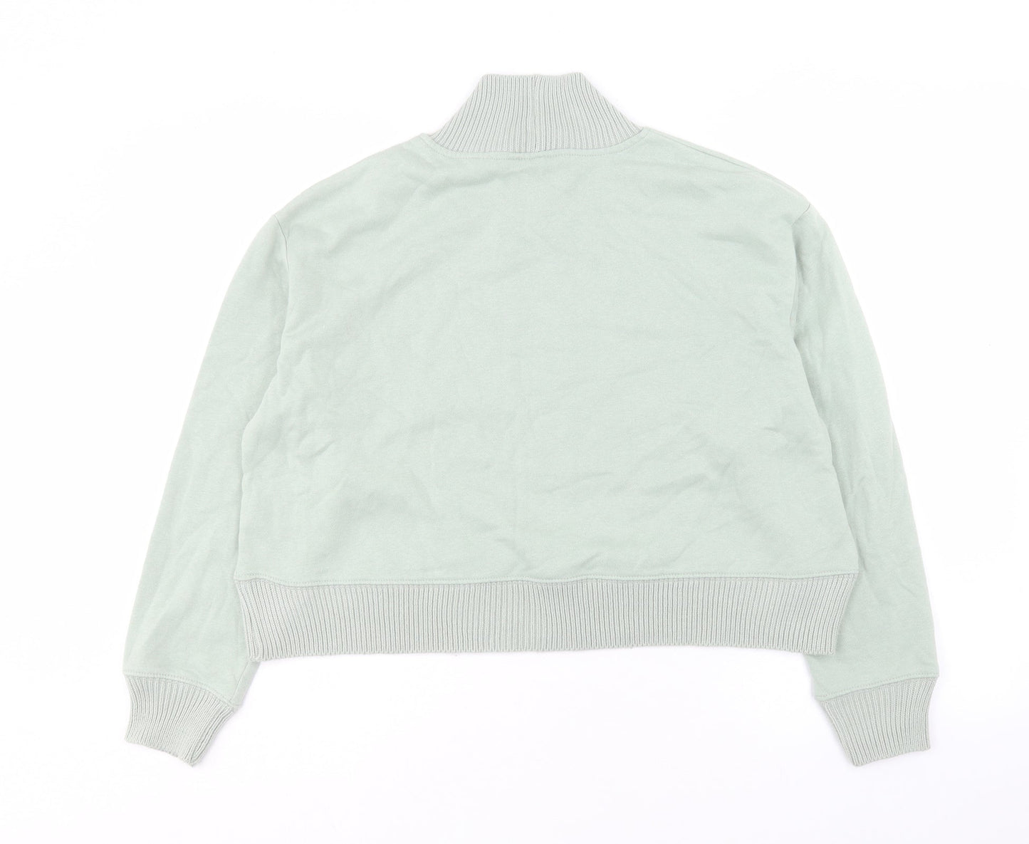 Primark Womens Green Cotton Pullover Sweatshirt Size S Pullover - Size 10-12