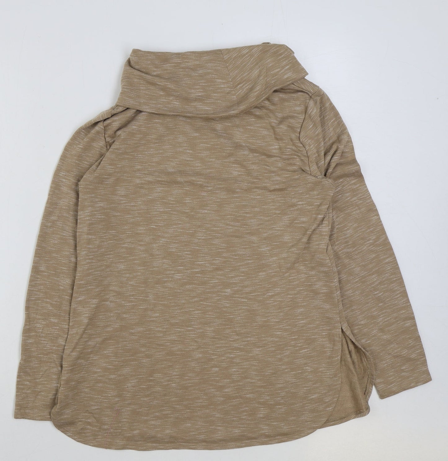 Jones New York Womens Beige Polyester Pullover Sweatshirt Size L Pullover
