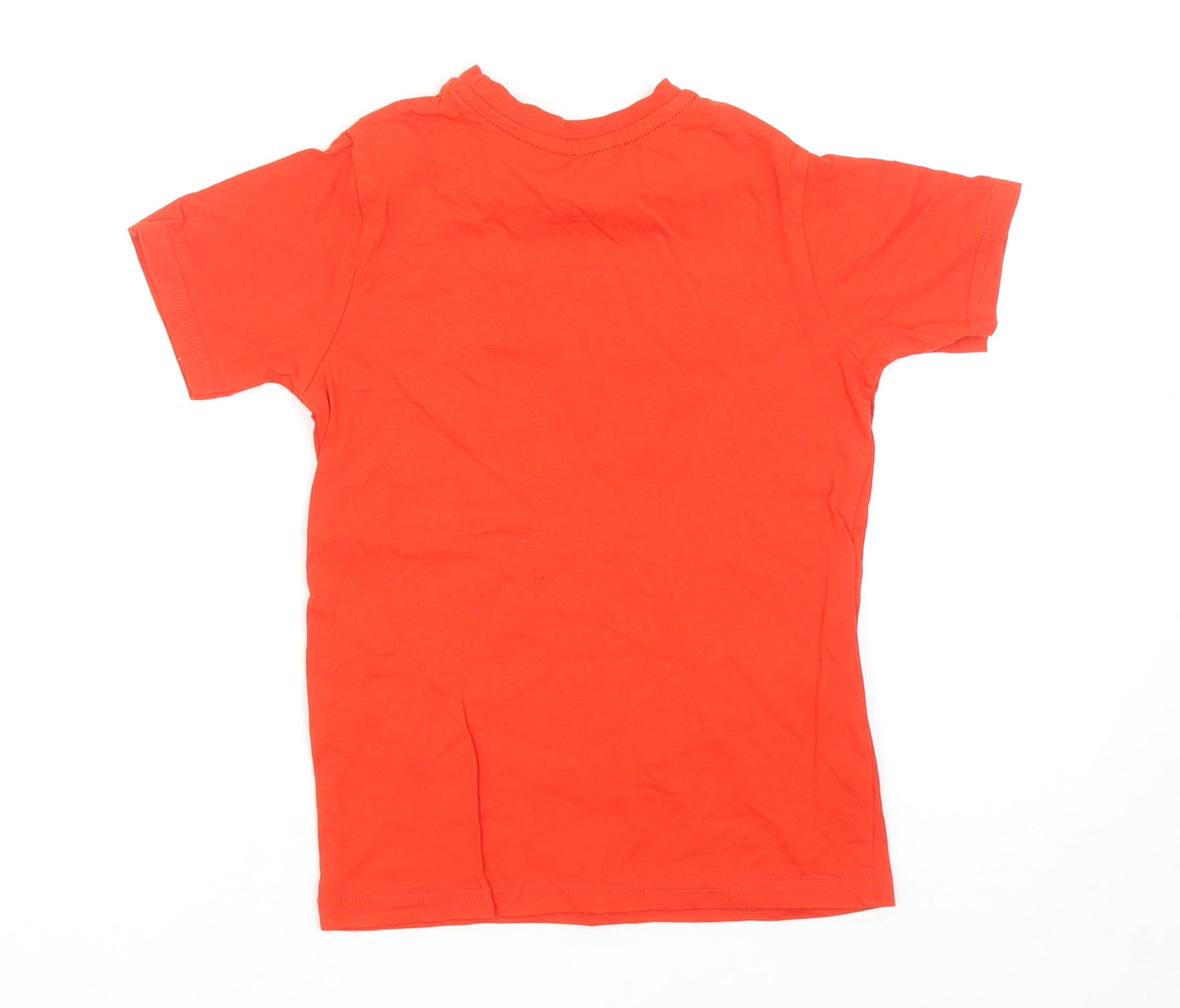 George Boys Red Cotton Basic T-Shirt Size 5-6 Years Round Neck Pullover - Epic Vibes