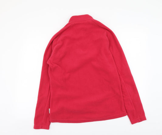 Quechua Womens Pink Polyester Pullover Sweatshirt Size L Pullover