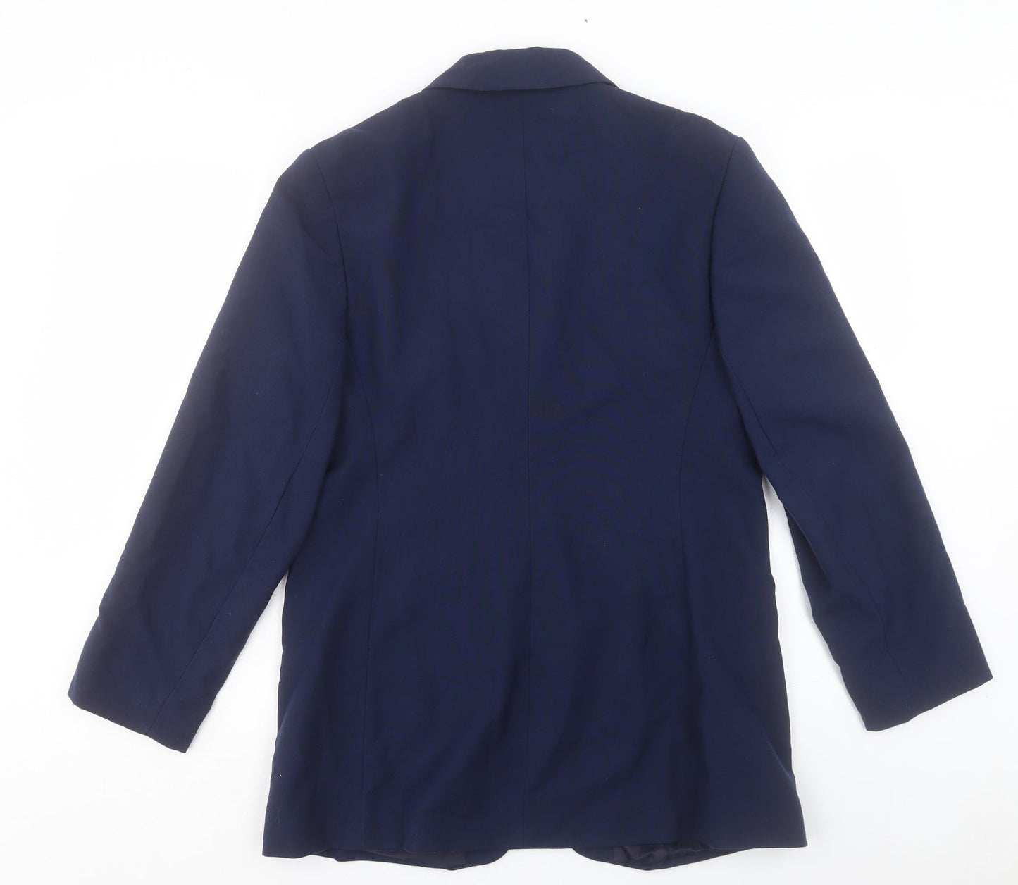 Imagination Womens Blue Jacket Blazer Size 14 Button