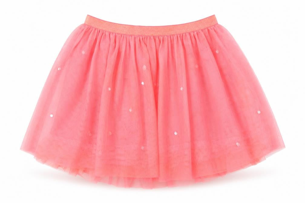 Gap Girls Pink 100% Polyester Tutu Skirt Size 10-11 Years Regular - Diamante