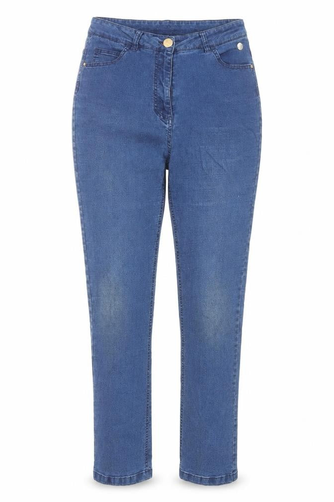Vizaviz Womens Blue Cotton Skinny Jeans Size 12 L26 in Regular Zip