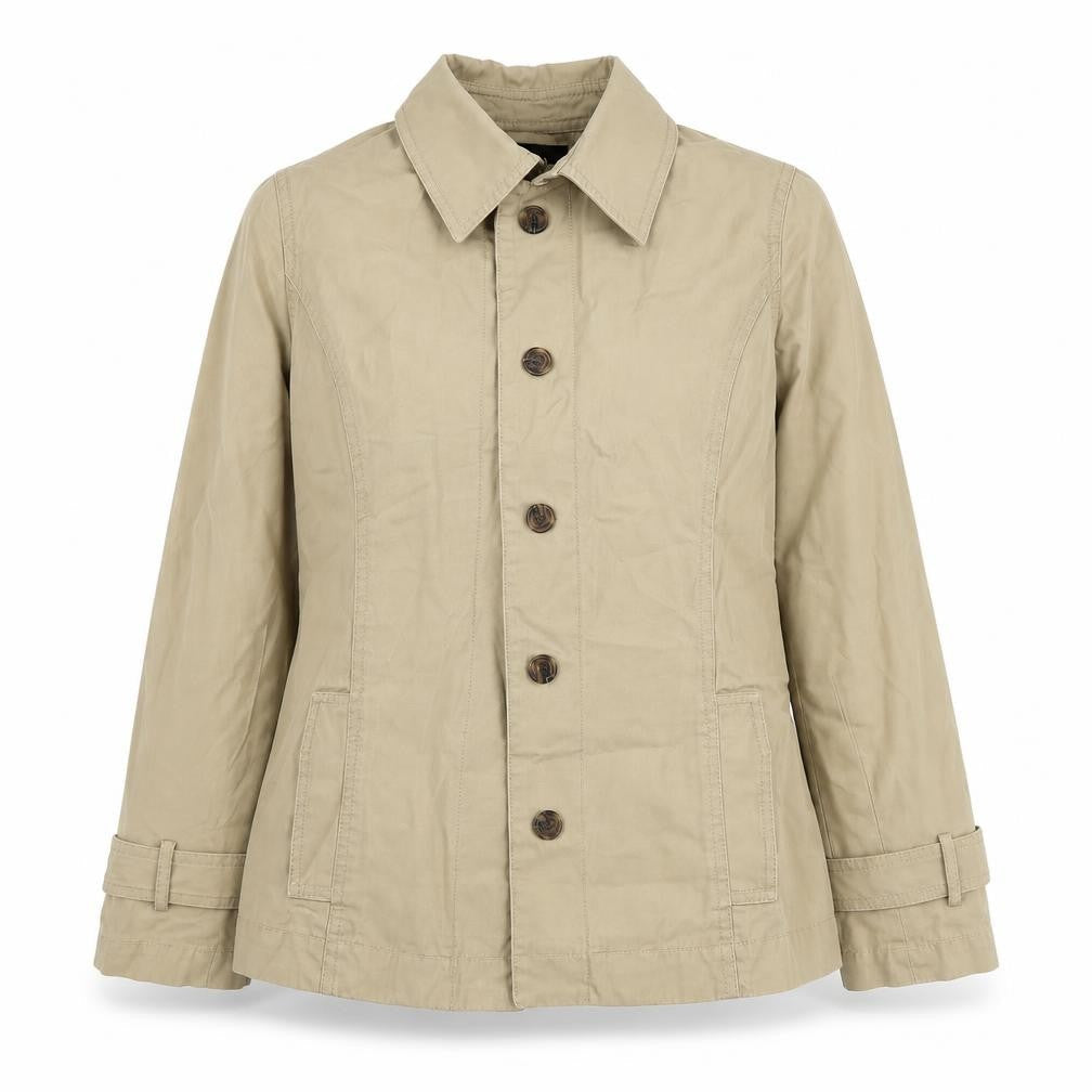Bosch Womens Brown Jacket Size 38 Button