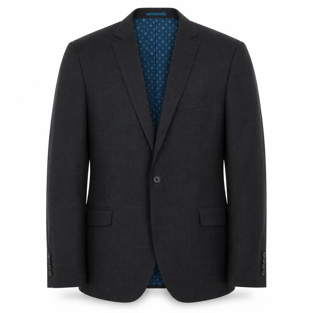 NEXT Mens Grey Polyester Jacket Suit Jacket Size 42