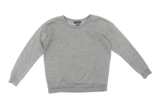 Atmoshphere Womens Grey Polyester Pullover Sweatshirt Size 10 Pullover