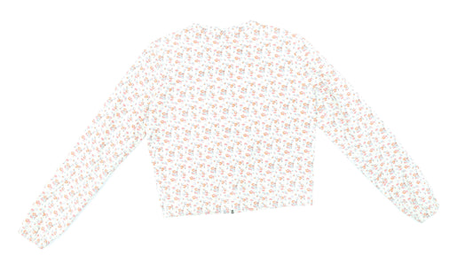 ICHI Womens Multicoloured Floral Jacket Size XS Zip
