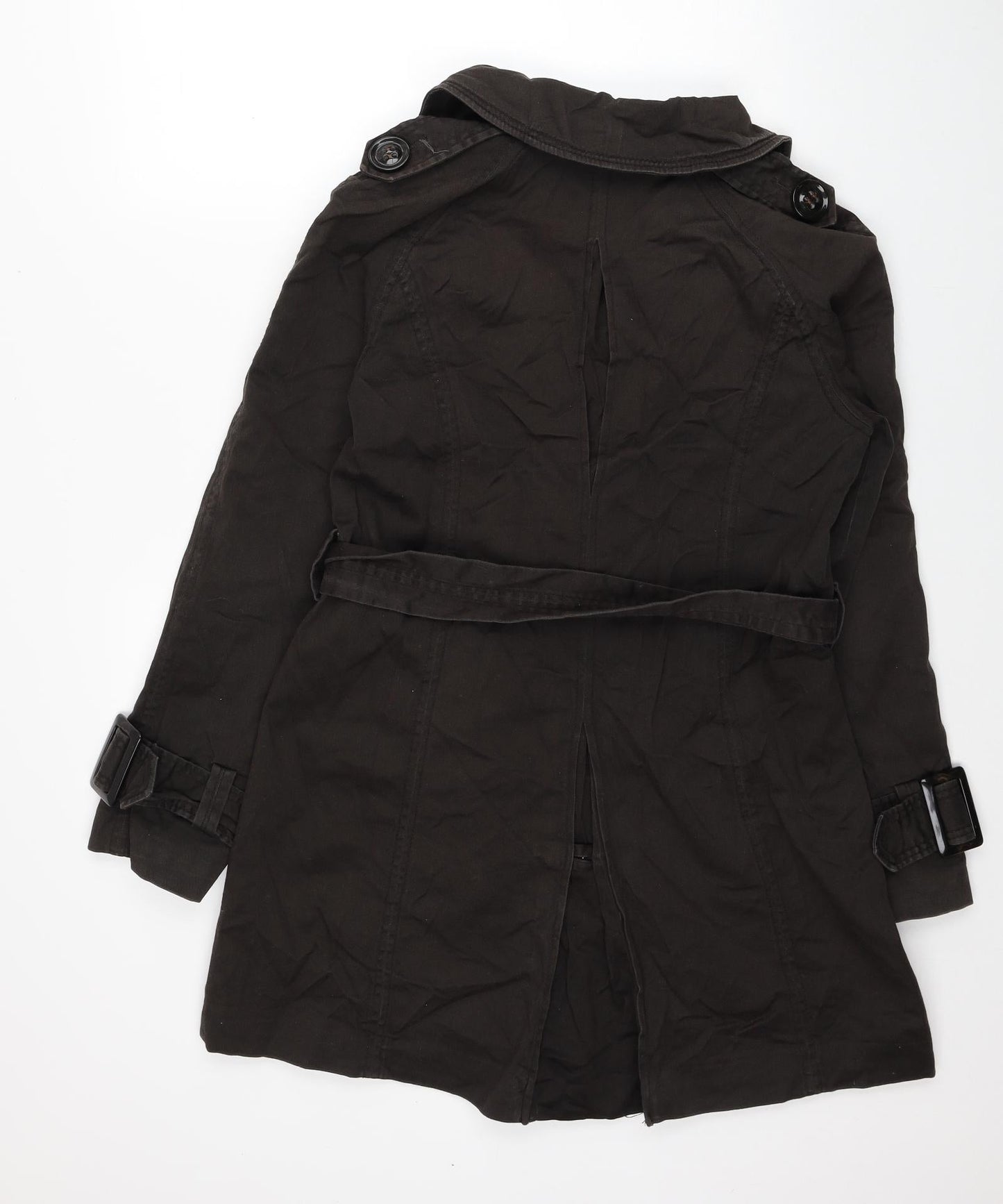 Zara Womens Brown Jacket Size L Button