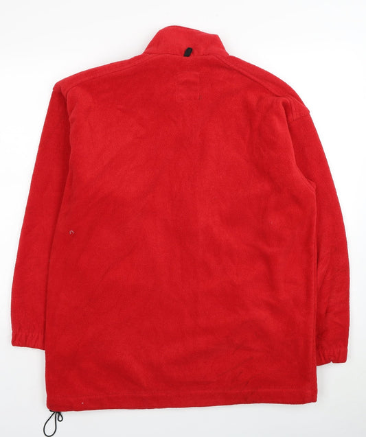 Jack Murphy Womens Red Jacket Size L Zip