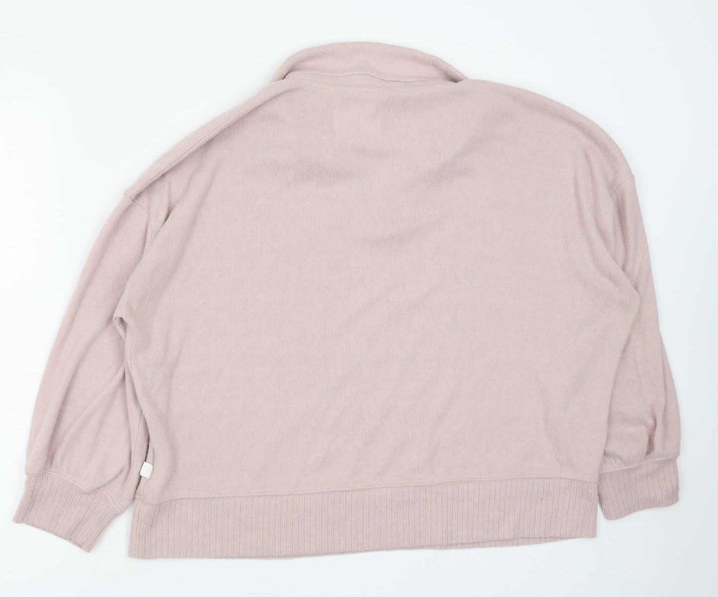George Womens Pink Polyester Pullover Sweatshirt Size L Pullover