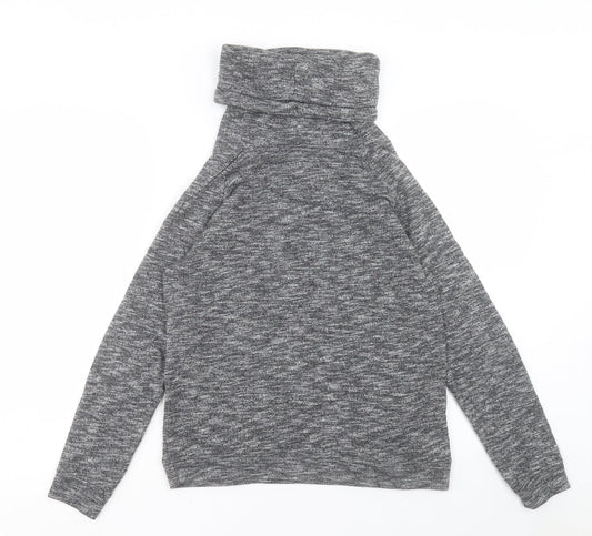 Atmosphere Womens Grey Polyester Pullover Sweatshirt Size 12 Pullover