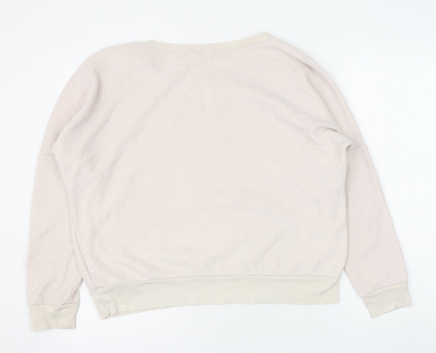 Perfect Social Womens Pink Polyester Pullover Sweatshirt Size M Pullover