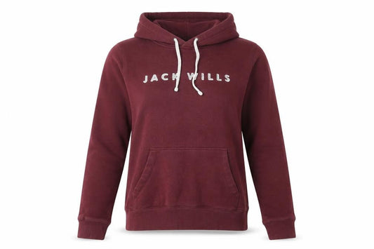 Womens UK 8 Regular Jack Wills Brown Pullover Hoodie