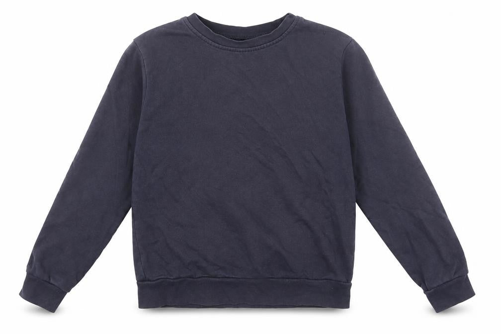 George Boys Blue Cotton Pullover Sweatshirt Size 9-10 Years Pullover