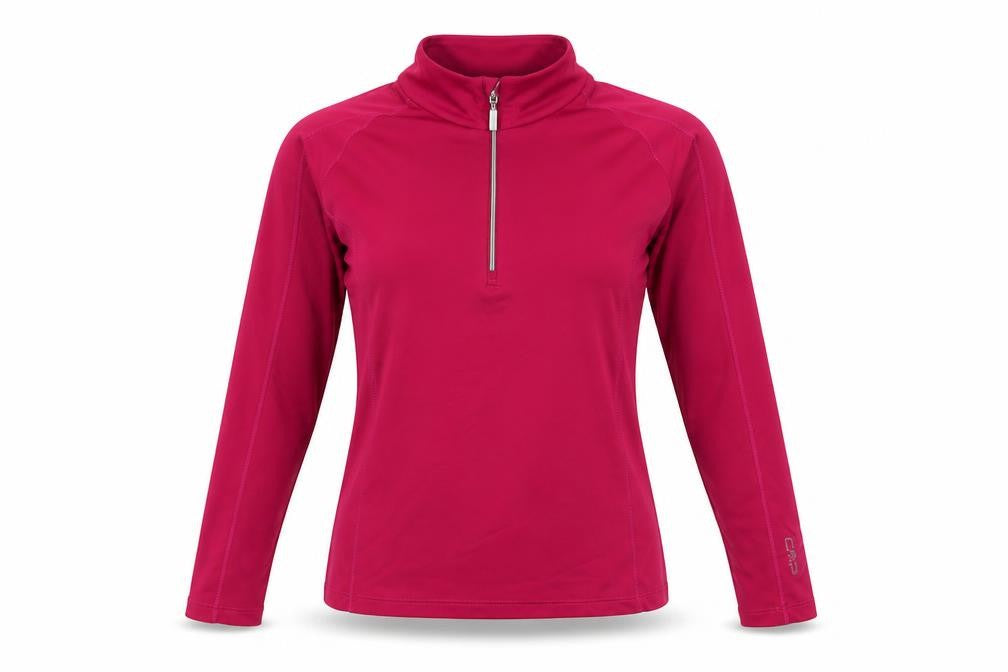 City Mountain Passion Womens Pink Polyester Pullover Casual Size XS High Neck Zip