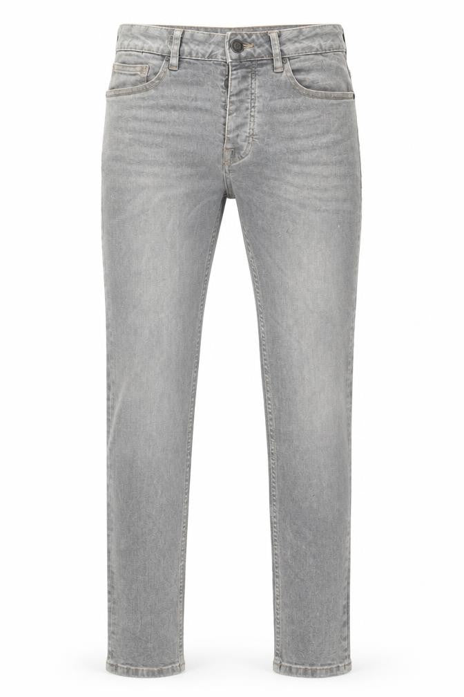Denim & Co. Mens Grey Cotton Skinny Jeans Size 30 in Regular Zip
