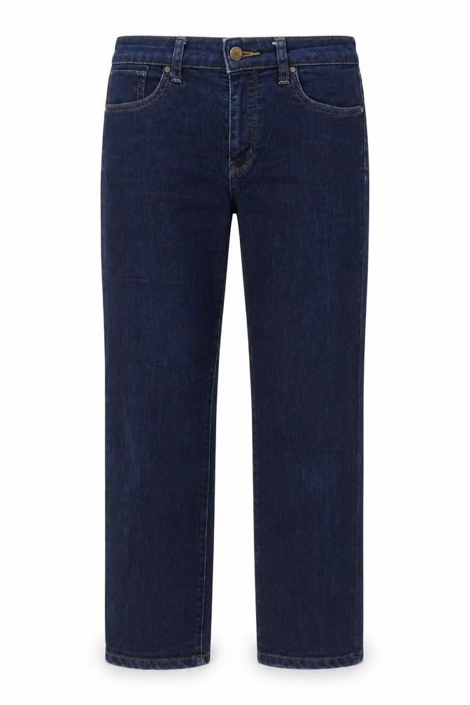 Uniqlo Mens Blue Cotton Straight Jeans Size 26 in Regular Zip