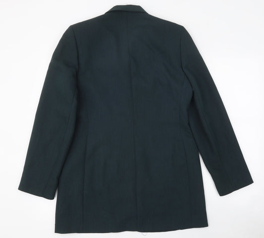 Dorothy Perkins Womens Green Jacket Size 12 Button